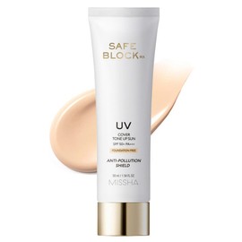 Missha Safe Block RX Cover Tone-up Sun Cream SPF50+ PA++++, 50ml, 1 pc / 미샤 세이프 블록 RX 커버 톤업 선크림 SPF50+ PA++++, 50ml, 1개