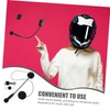 LALAFINA Wireless Motorcycle Helmet Headset Earphone for Hands Communication and