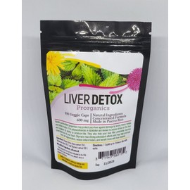 PRORGANICS Liver Detox 100 Caplets by Prorganics
