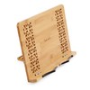 Book Stand Bamboo Reading Rest Cook Book Document Stand Holder