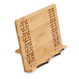Book Stand Bamboo Reading Rest Cook Book Document Stand Holder Bookrest Recipe Stand by: Bookaholic