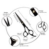 Hairdressing Shears Set Incisive Stainless Steel Professional Haircut Scissors Kit