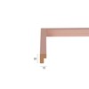 Rahmendesign24 Nero Picture Frame, 18 x 24 cm, Rose Gold