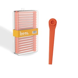 BEOS® 100 x Premium Replacement Blade Set for Gardena Grass Trimmers - Plastic Blades Compatible with Gardena AccuCut, Comfort Cut Li18/23R & LI18/23RO, EasyCut Li 18/23R, Turbo Trimmer AccuCut 400 LI