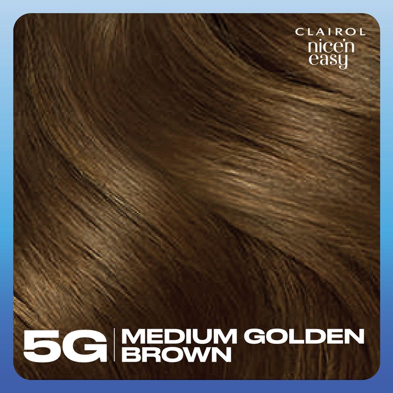 Clairol Nice'n Easy Crème, Natural Looking Oil Infused Permanent Hair