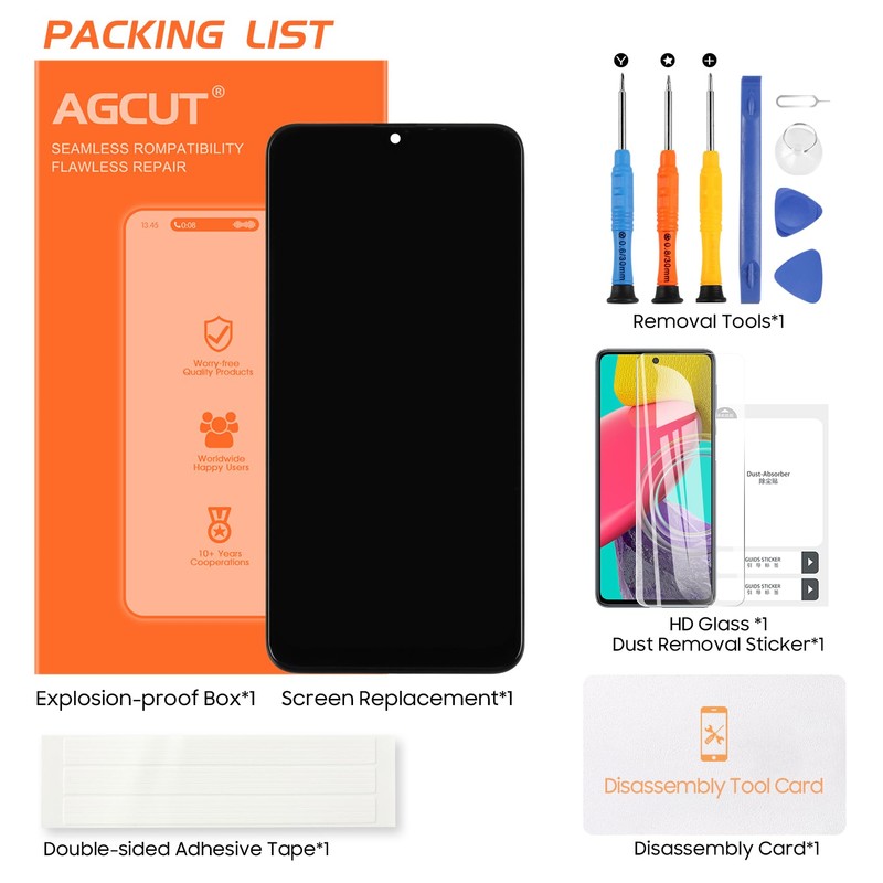 for Moto G Stylus 5G 2024 Screen Replacement for Moto