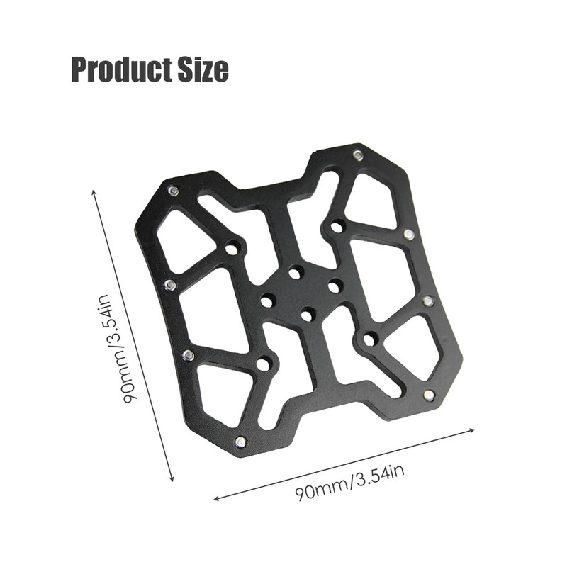 Wokyo Bicycle Pedal Adapter, Aluminium Alloy for Shimano SPD&SPD-SL, Universal
