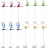 12pcs Dragonfly Clips for Bugs Repellent - 3D Dragonfly Clips
