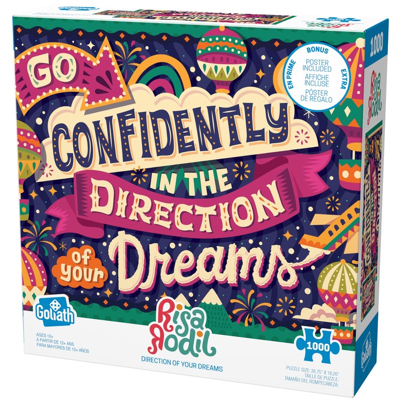 Goliath Risa Rodil: Direction of Your Dreams 1000-Piece Puzzle with