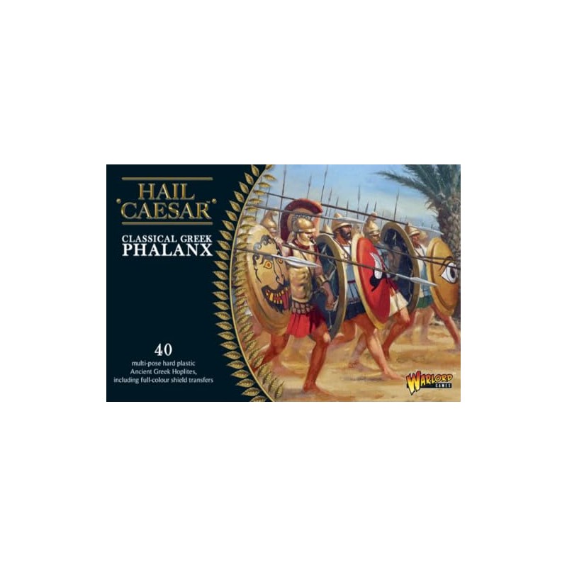 Classical Greek Phalanx - 28mm Scale Plastic Miniatures for Hail