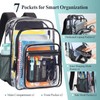 PACKISM Clear Backpack for School - 18 Inch Extra Large