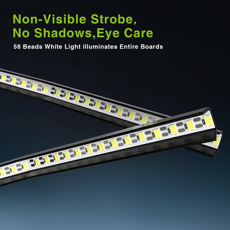STASUN LED Dartboard Light, Foldable TOR135 Dartboard Lighting System for
