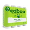 Caboo Tree Free Toilet Paper, Septic Safe Toilet Tissue, Non
