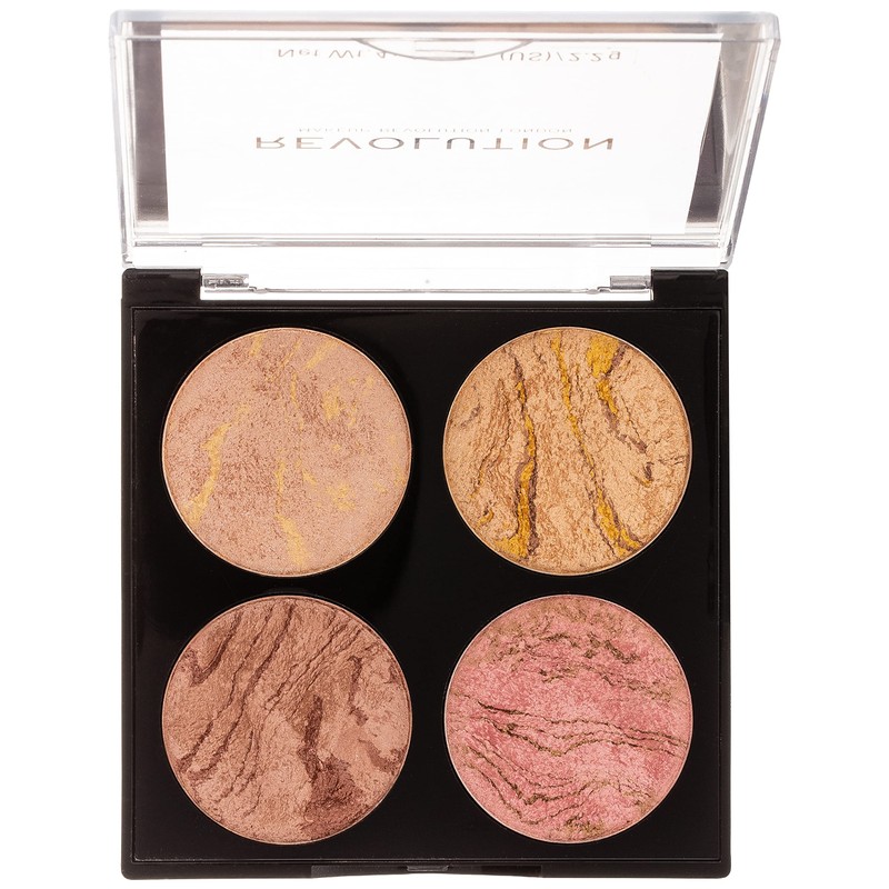 Makeup Revolution, Cheek Kit Fresh Perspective 4 Shades 8.8 g