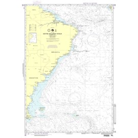 NGA Nautical Chart 20: South Atlantic Ocean (Western Part)