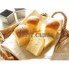 Asai Shoten Altite Bread Mold, Petite Cube 5, Silver