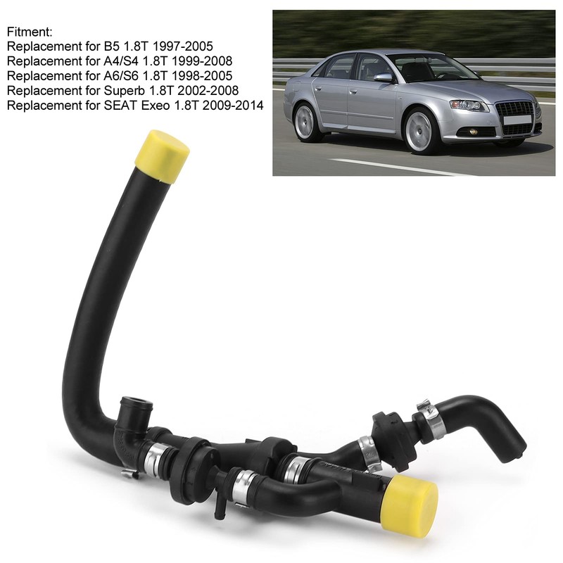 Vacuum Check Valve Bleed Hose Assembly, Durable ABS Rubber 058133784AF