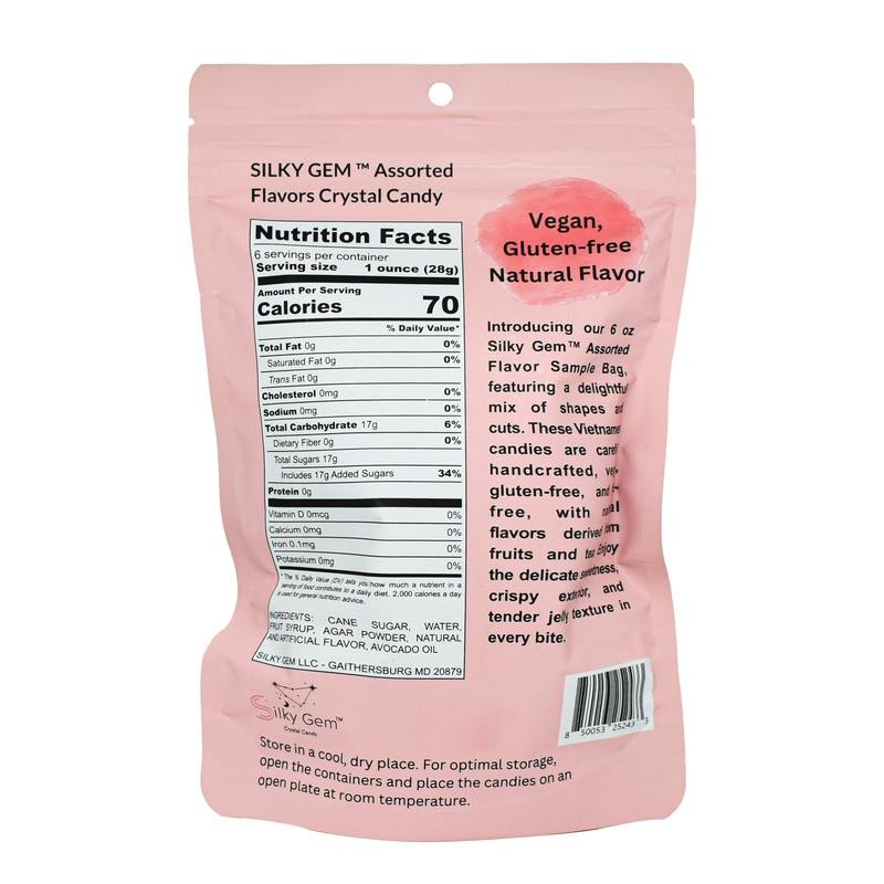 Tik Tok Crystal Candy 6oz - Sweet and Delicious Snack