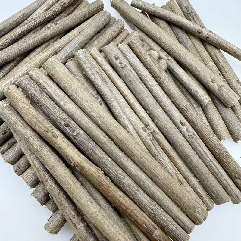 Woohome 120 PCS Wood Log Craft Sticks - 4 Inch