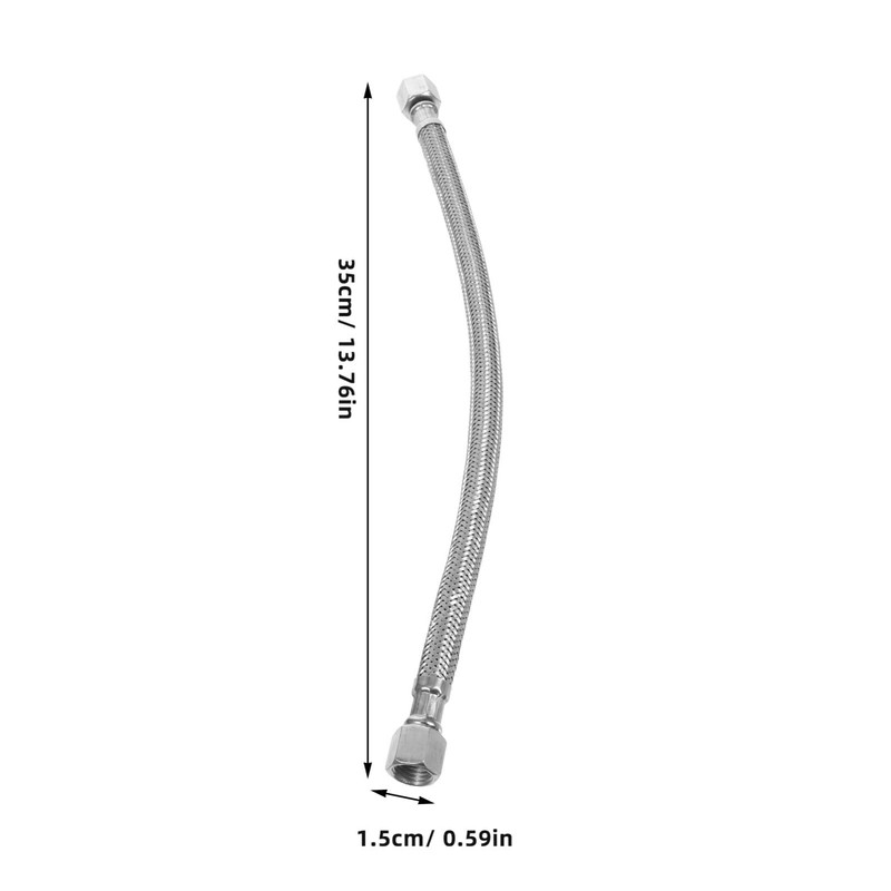 OSALADI Stainless Steel Air Compressor Hose Air Hose Air Compressor