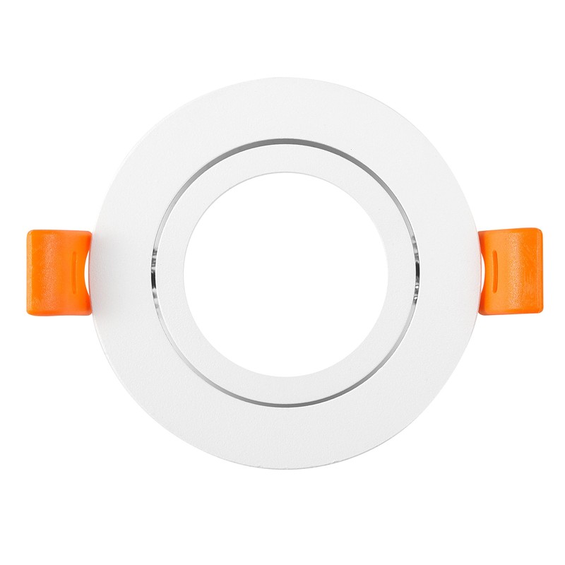 Pack of 2 LED Ceiling Light Frame Round Fixture Holders