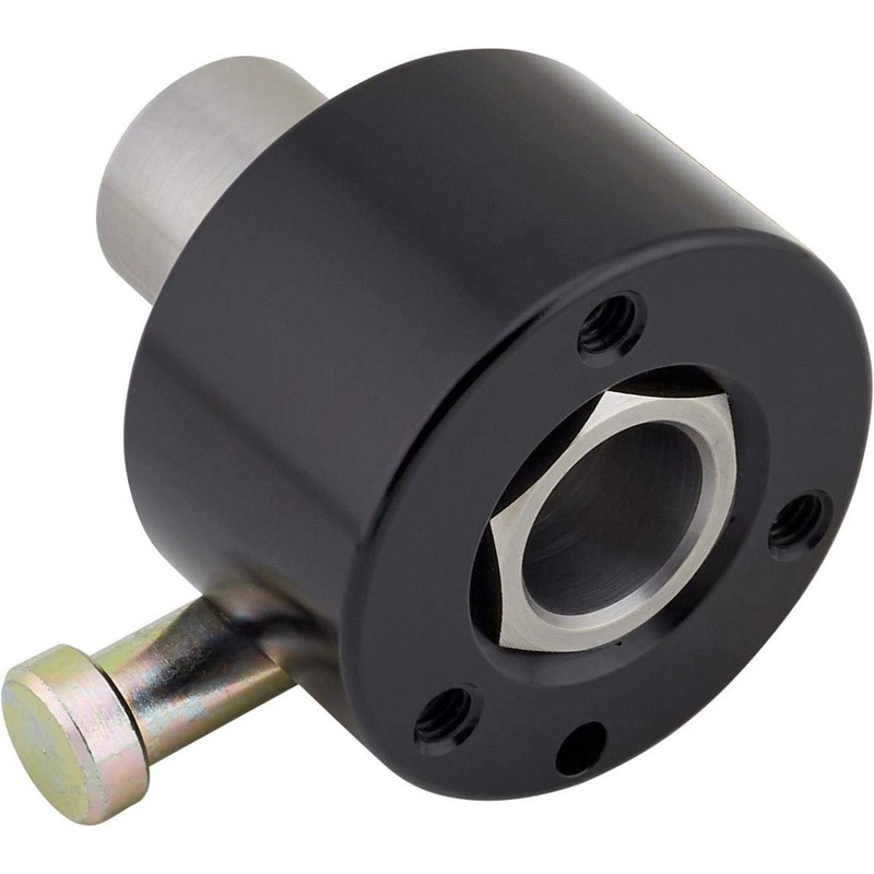 Hex Steering Wheel Quick-Release Assembly, 3/4 Inch, Purple