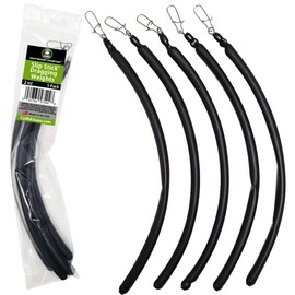 Slip Stick Dragging Weights, No-Snag Sinkers for Dragging, Trolling, Bottom Bouncing. Curved Flexible Trolling Lead (2oz, 5-Pack)