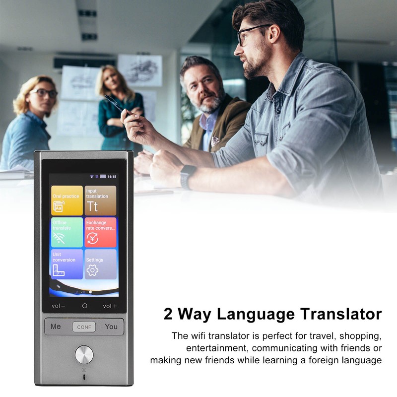 Wifi Translator SIM Card Insertable 3.0in Touchscreen 109 Languages Instant