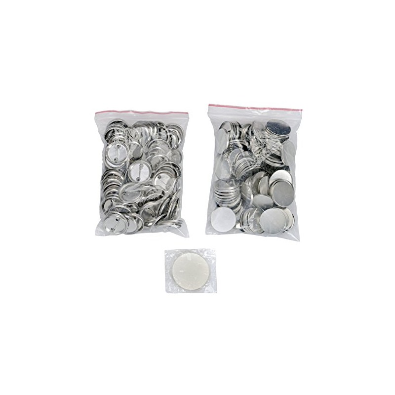 Button Blanks 38 mm (Pack of 100) for Badgematic Button