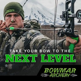 Bowmar Archery Grip Tape, Designed for Archers, Self-Adhering, Effective in Dry or Wet Conditions, Comfortable, Tacky, Easy to Install (Tan)