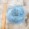 1 pack blue iridescent grass Easter basket filler