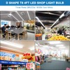 SHOPLED T8 LED Bulbs 4 Foot, 36W 6000K Cool White,