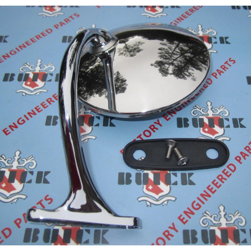 CARS 1948-1953 Buick RH Outside Rear View Mirror. Show Quality.