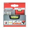 Connex COXT737010 Magnetic Mini Level, Black/Red, One Size