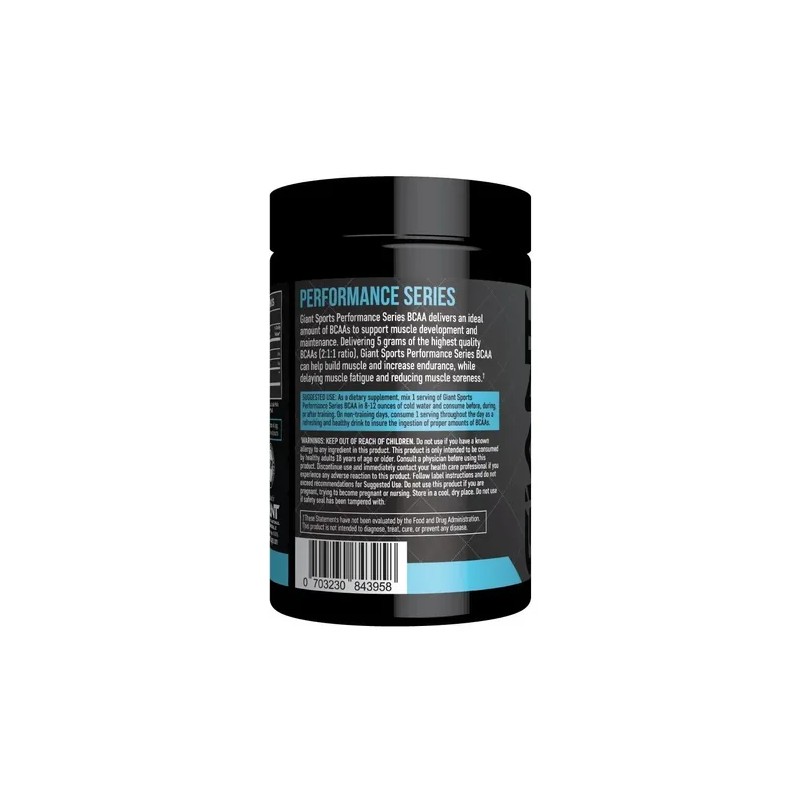 Performance Bcaa Aminos 211 Giant Sports 240g 30 Srv