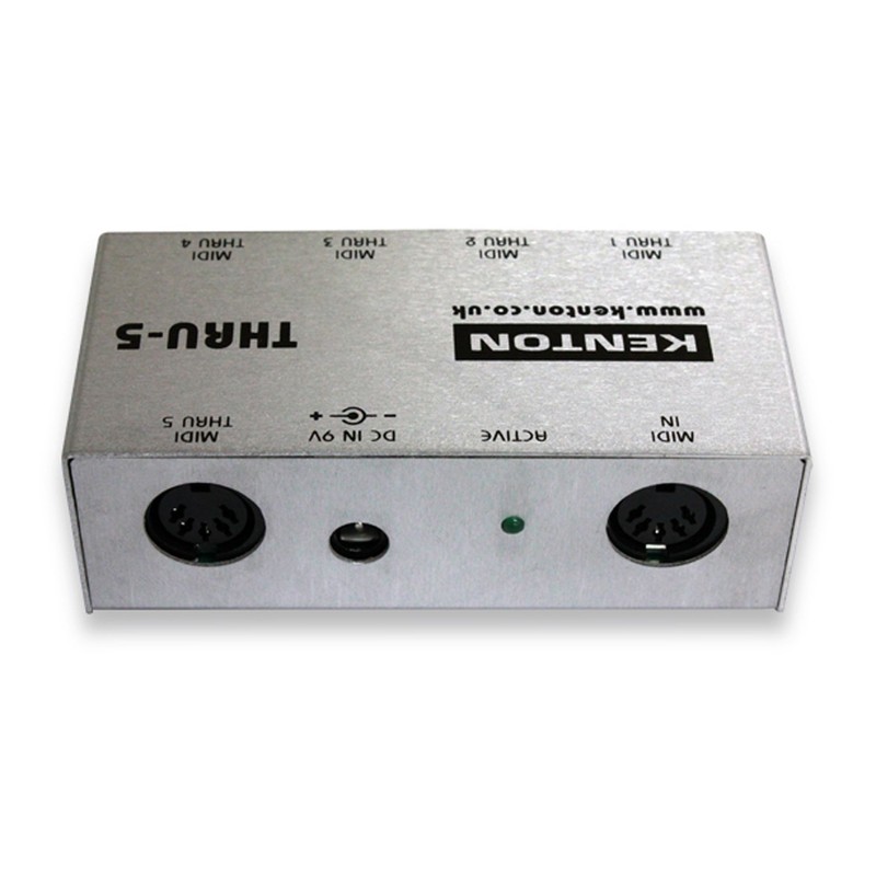 Kenton Electronics 5アウト MIDI スルーボックス Thru-5