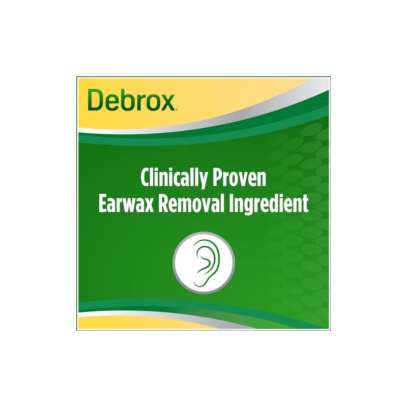 Debrox Drops Earwax Removal Aid | 0.5 oz | Pack