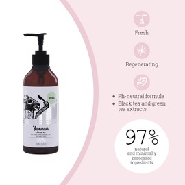 YOPE ECOCERT Natural Body Soap, 13.5 fl oz (400 ml), Refreshing Chinese Tea Scent, 97% Naturally Derived Ingredients, Shower Gel, Drying