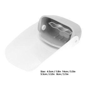 Extensor de Grifo Portátil Caño de Extensión del Fregadero para Niños Niños Pequeños Lavado de Manos para Niños Ayudante de Lavado de Manos Lavabo de Baño Silicona + Plástico(gris)