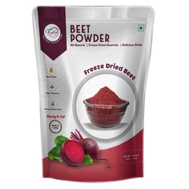 FZYEZY Freeze Dried fruit Powder for Kids and Adults|Camping Vegan Snacks Dried Fruit Powder|Survival Food|Freeze-Dried Fruit Powder|Dehydrated Powder|50 gm (Beet Root Powder, 50 gm)