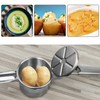 AIMALL Stainless Steel Potato Masher Fruit Press Potato Ricer, Easy