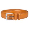Gelante Men's Classic Genuine Leather Dress Belt With Double Loop