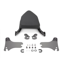 FIASRAC Passenger Backetst Sissy Bar, Motorcycle Passenger Backrest Compatible with Harley Davidson Touring CVO/Road King, Street Road Electra Glide 1997-2008