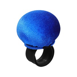 ZWxqysp 1 Pack Wrist Pin Cushion Portable Sewing Pin Cushion Holder with Universal Slap Bracelet for Sewing Accessory, Blue