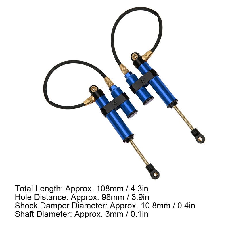 108mm Negative Pressure Shock Damper Internal Springs for RGT 1/10