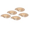 5Pcs Oscillating Saw Blade Semicircle 64mm Multitool Blade Carbide for