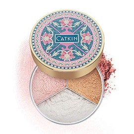 CATKIN Loose Finishing Powder For Setting Makeup Oil control Translucent Minimizes Pores Shimmer/Matte (C01 Shimmer)