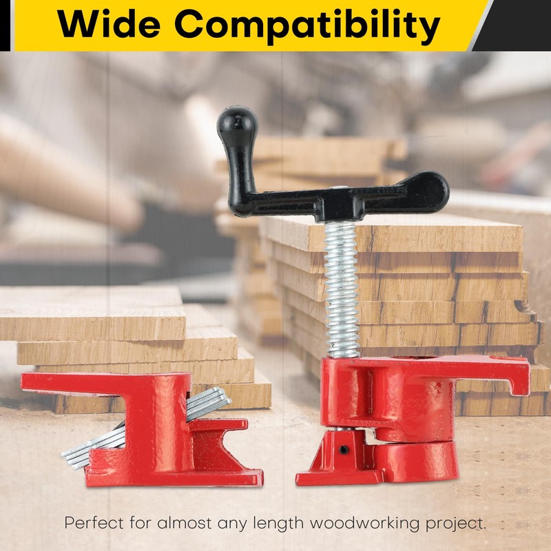 Acymner 3/4" Wood Gluing Pipe Clamp Set | Professional Woodworking