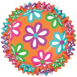 Wilton Flowers Colorcups Backförmchen, mit Blumenmotiven