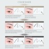 Heart Percent Dot on Mood Edge and Flat Eyebrow Pencil